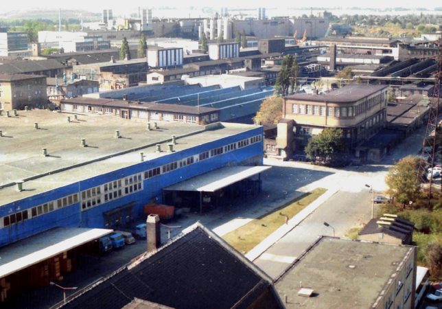 Areal view of the KRW company premesis 1998